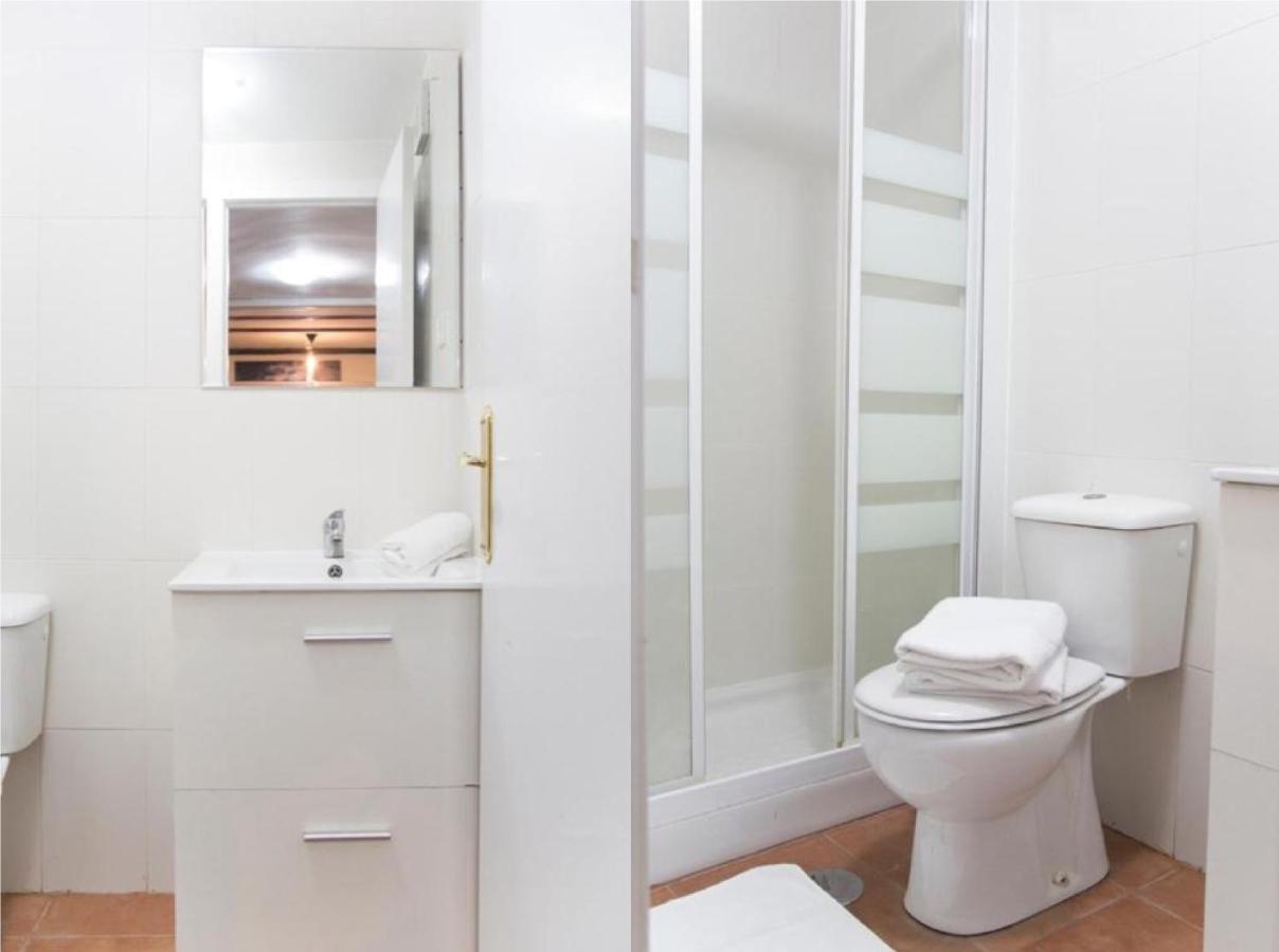 Apartamento Sotano En Gran Via Madrid Exteriör bild